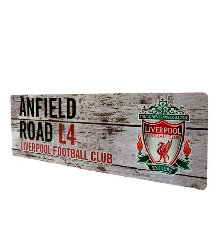 Liverpool FC - Plaque (Rouge / blanc / noir) (Taille unique) - UTTA8047