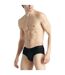 Lot De 2  Slips Motif/style Uni Homme Noir Adidas-3