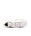Baskets blanc/vert femme adidas grand court base 2.0-4