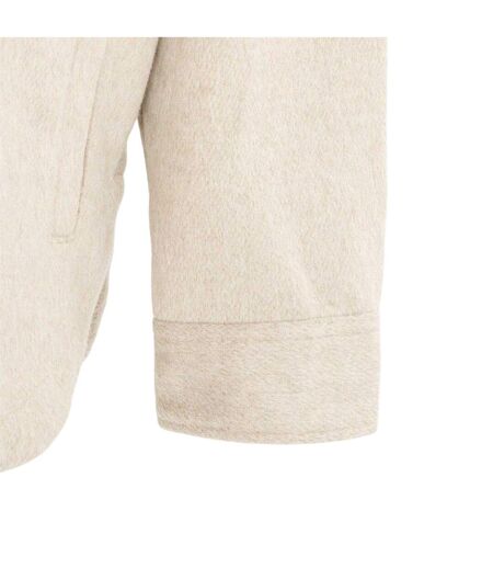 Chemise Manches Longues Femme Beige Clair Miso