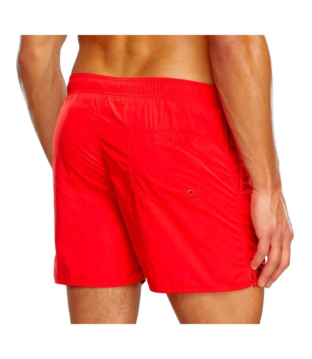 Short de bain Rouge/Blanc Homme Diesel Nico - L-2