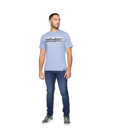 Mens Forever T-shirt Blue One True Saxon