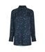 Blouse Motif/style Petites Taches Femme Bleu Marine Boss-1