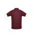 SOLS Mens Perfect Pique Short Sleeve Polo Shirt (Burgundy) - UTPC283