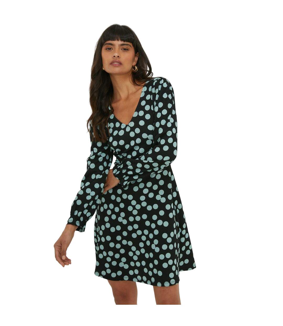 Mini robe femme noir Dorothy Perkins-1