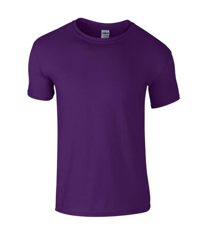 Gildan Mens Short Sleeve Soft-Style T-Shirt (Purple) - UTBC484