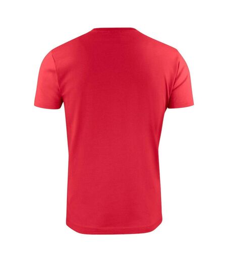 Mens Heavier Pro T-shirt Red Printer
