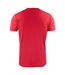 Mens Heavier Pro T-shirt Red Printer-2