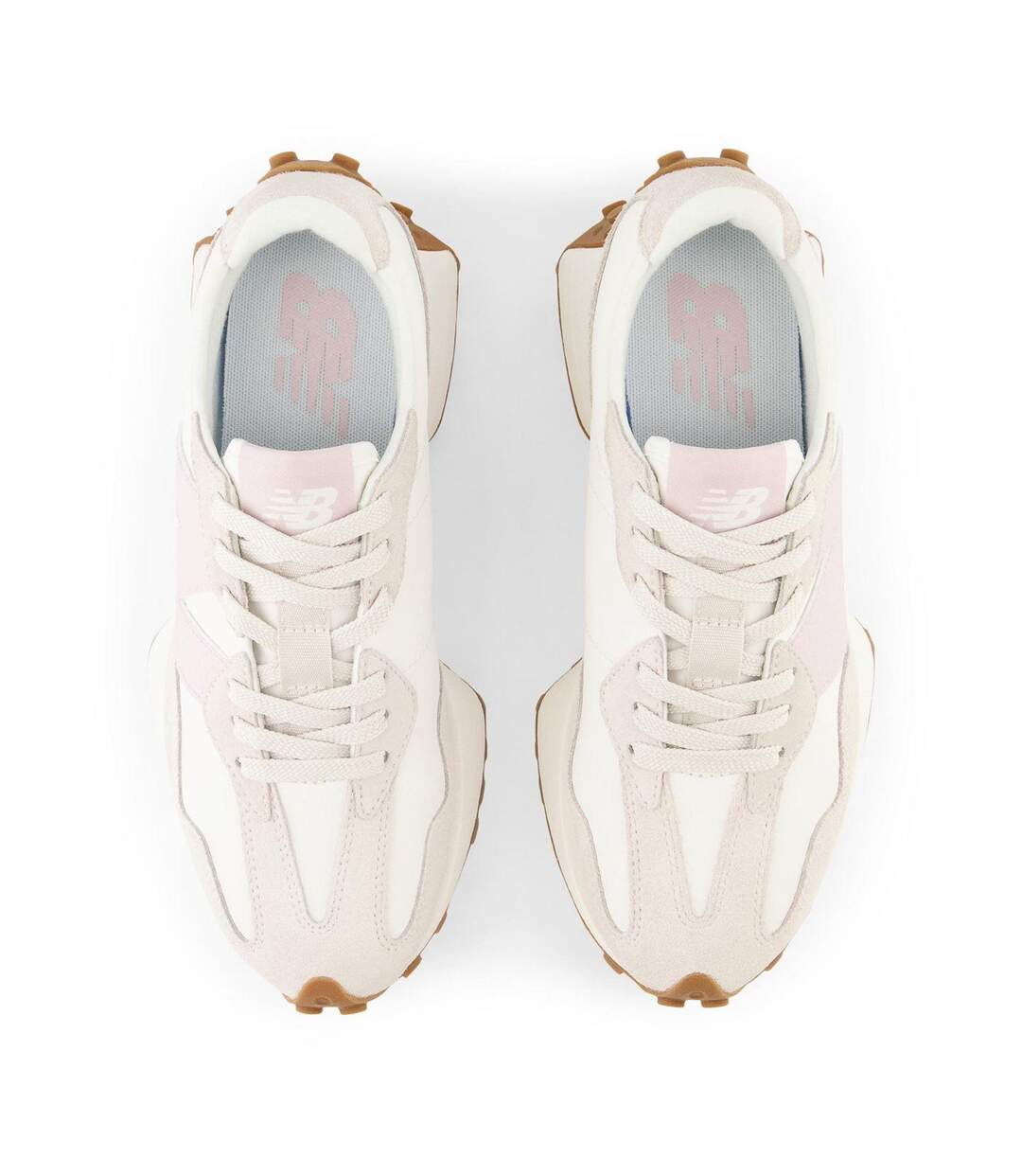 Baskets Motif/style Logo Femme Beige Pâle New Balance-2
