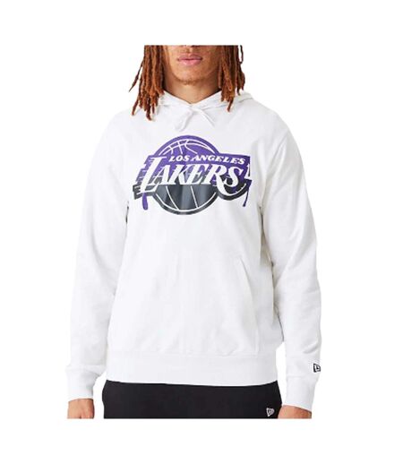 Sweat blanc homme new era hoody - l