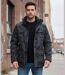 Parka imprimée motifs camouflage AH1127N-3