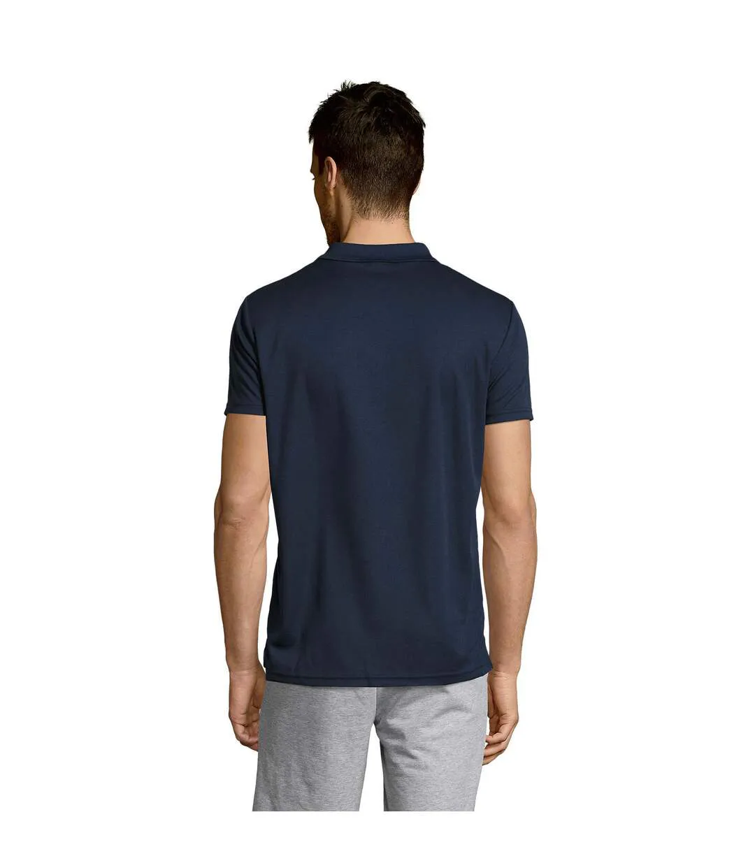 Polo Performer Homme Bleu Marine Français SOLS-2