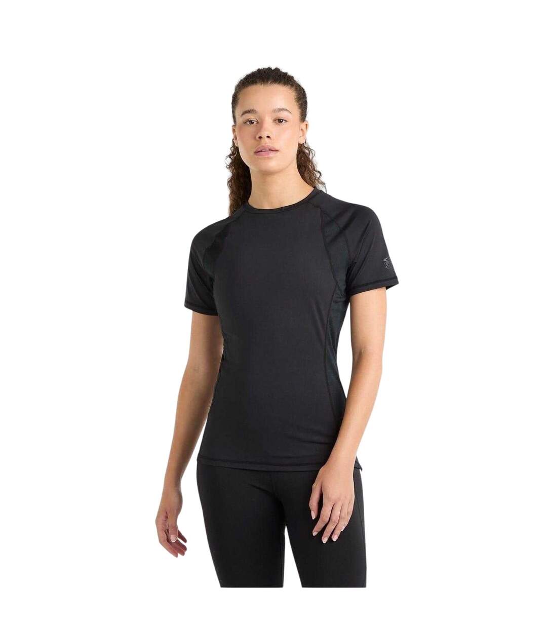 T-shirt Manches Raglan Femme Noir Umbro-4