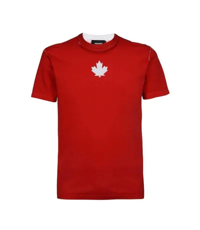 Unisex Adult Team Logo Cool Fit T-shirt Red Diesel
