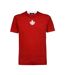 Unisex Adult Team Logo Cool Fit T-shirt Red Diesel-1