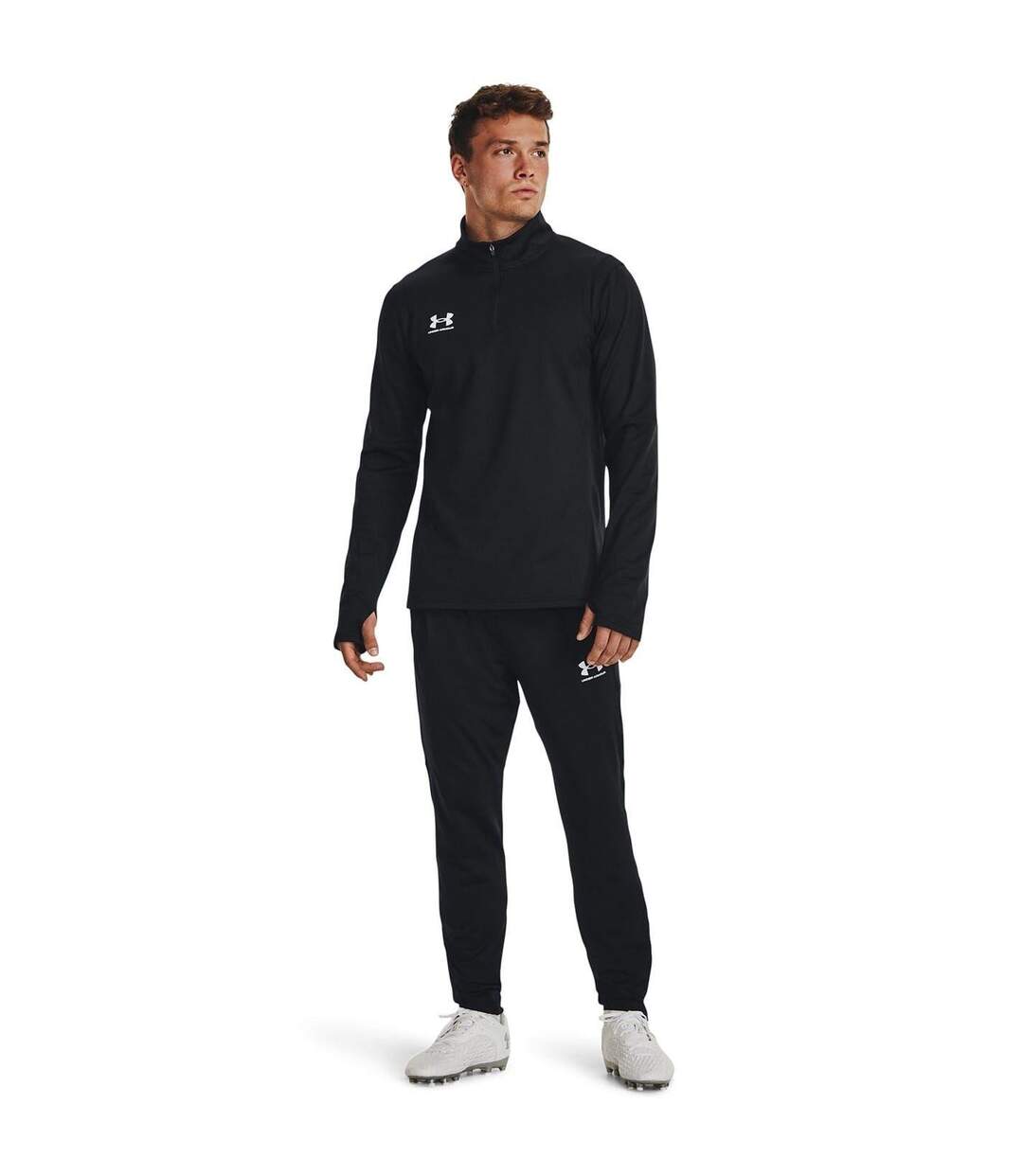 Haut De Sport Challenger Homme Noir Blanc Under Armour-4