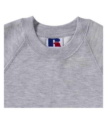 Sweatshirt Classique Gris Clair Russell