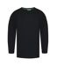 Mens D555 Exeter Thermal Kingsize Long-sleeved T-shirt Black Duke-1