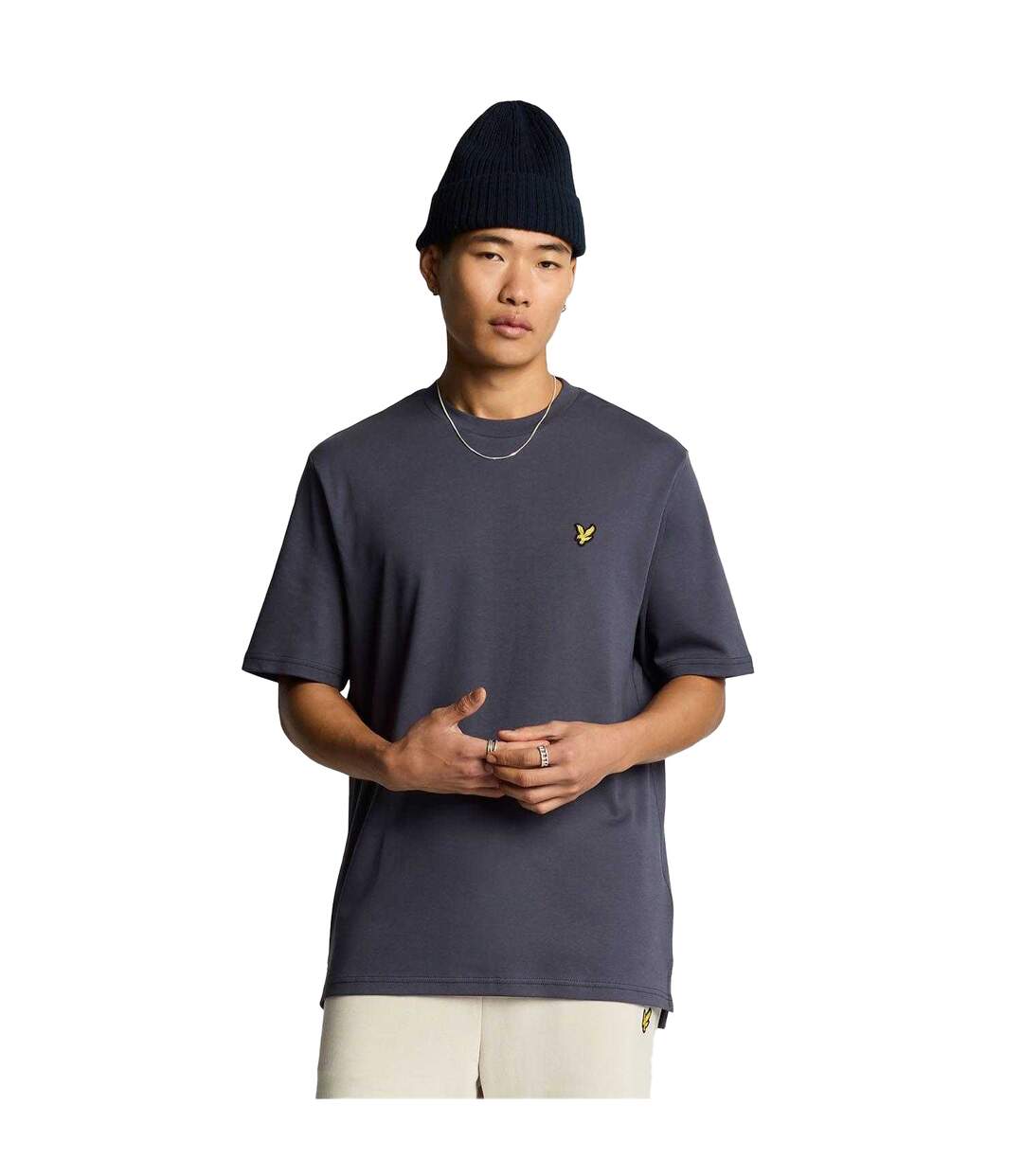 T-shirt Homme Bleu Marine Lyle & Scott-2