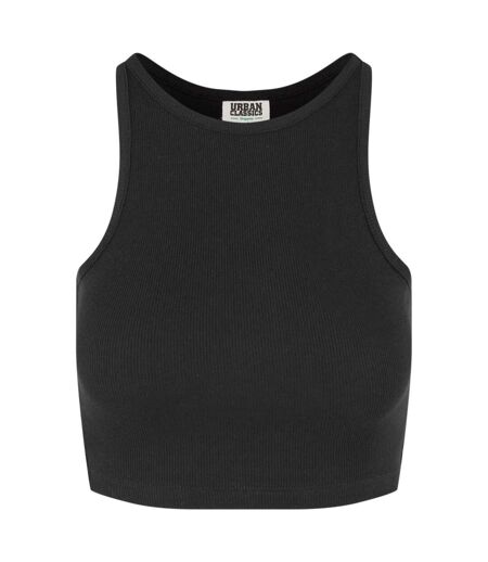 Haut Court Motif/style Côtelé Femme Noir Urban Classics