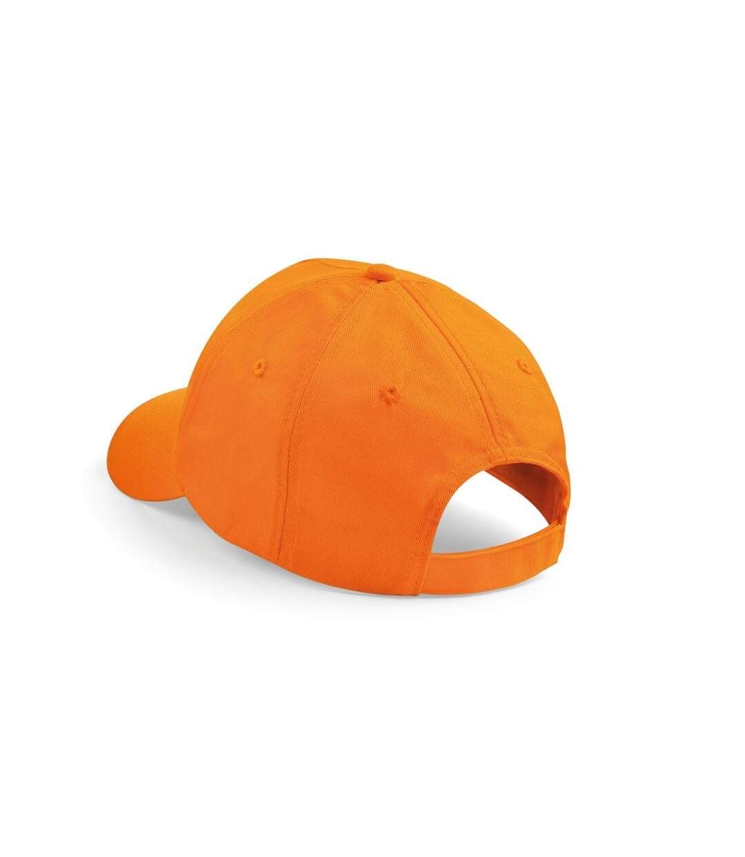 Casquette de baseball 100% coton adulte unisexe orange Beechfield-2