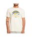 T-shirt Beige Homme Quiksilver Mountain Trip - S