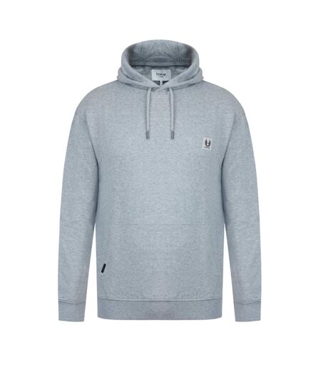 Sweat À Capuche Avec Cordons Homme Gris Chiné Chiné Firetrap