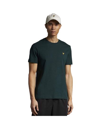 Mens pique t-shirt deep green Lyle & Scott