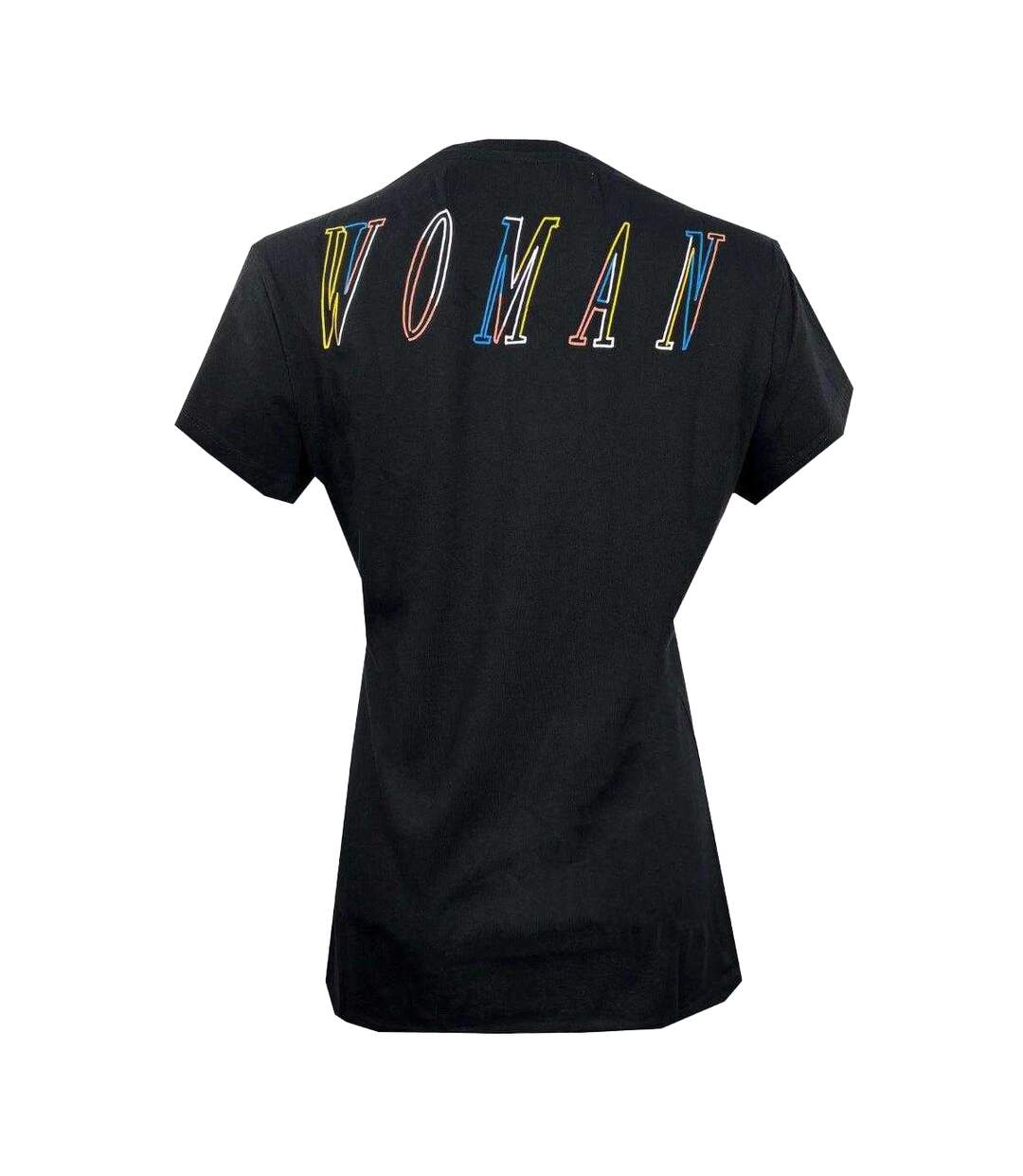 T-shirt Motif/style Logo Femme Noir Off-White-2