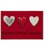 Tapis Déco Imprimé Home Passion 40x60cm Rouge-1