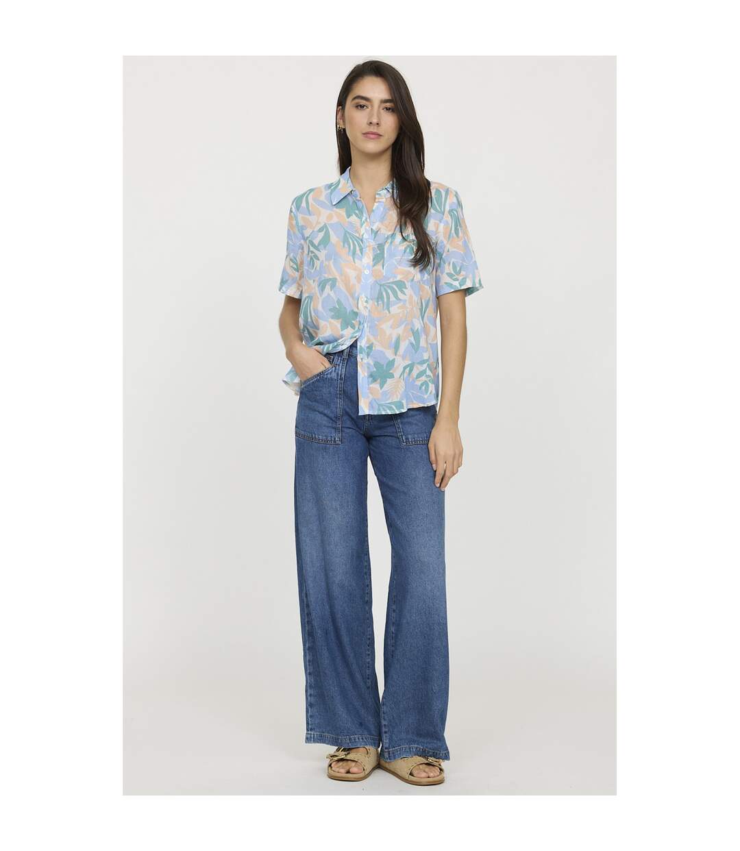 Chemise DICIA Vert profond-4