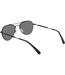 Mens Jeans Pilot Style Teardrop Sunglasses One Size Matte Black Calvin Klein-2