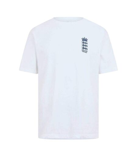T-shirt Motif/style Cricket D´angleterre Essentials 26/27 Homme Blanc Castore