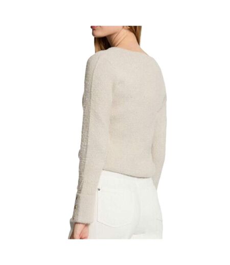 Pull beige clair femme morgan moove