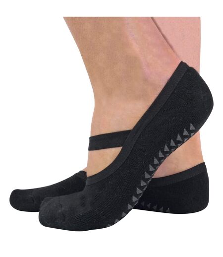 6 Pack Ladies Non Slip Yoga Socks With Straps