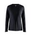 Craft Womens/Ladies ADV Essence Long-Sleeved T-Shirt (Black)