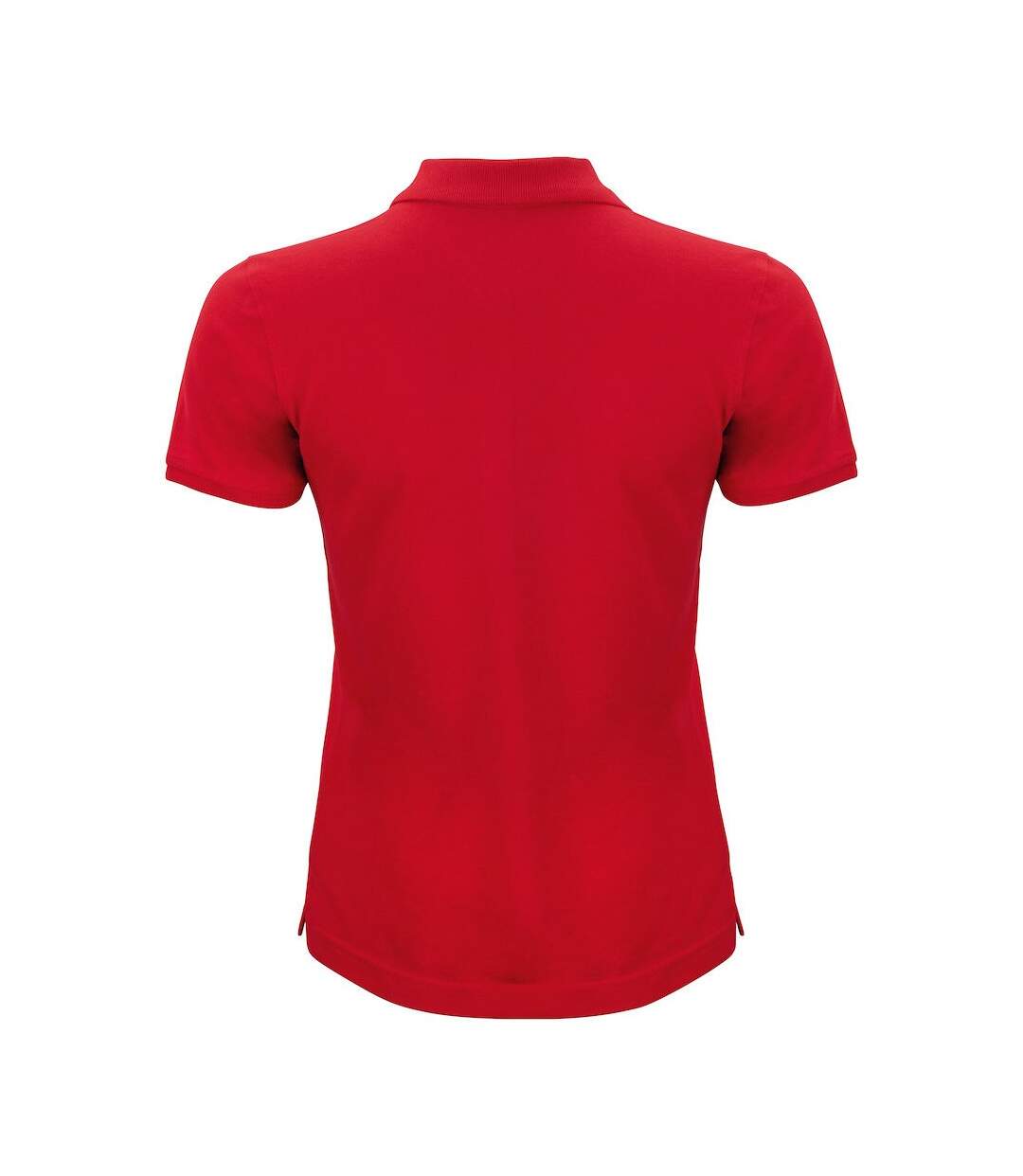 Polo femme rouge Clique-2