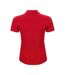 Clique Womens/Ladies Cotton Polo Shirt (Red)