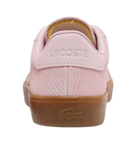 Baskets Motif/style Logo Pro Femme Rose Lacoste