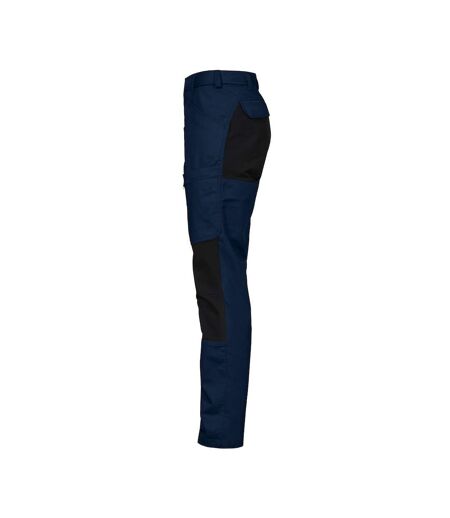 Womens/ladies Stretch Cargo Trousers Navy Projob