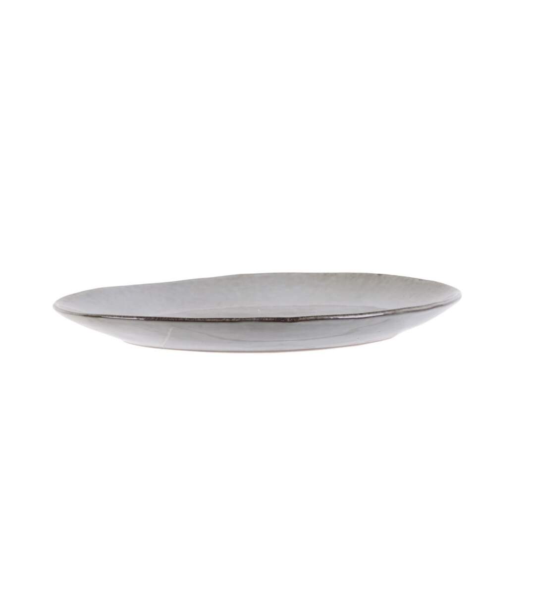 Lot de 6 Assiettes à Dessert Au Grès 22cm Gris-2