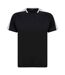 T-shirt unisexe noir / blanc Finden and Hales Finden and Hales