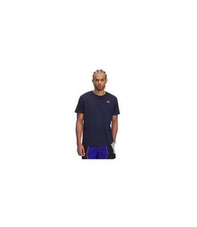T-shirt Motif/style Écusson Homme Bleu Under Armour