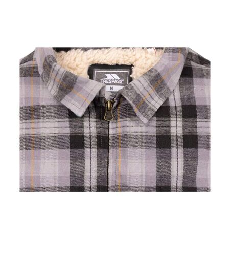 Mens Danehill Sherpa Lined Shirt Storm Grey Trespass