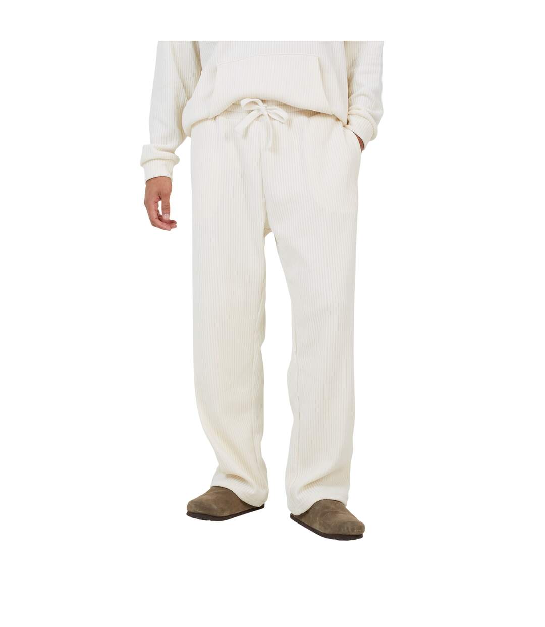 Pantalon De Jogging Homme Crème Brave Soul-2