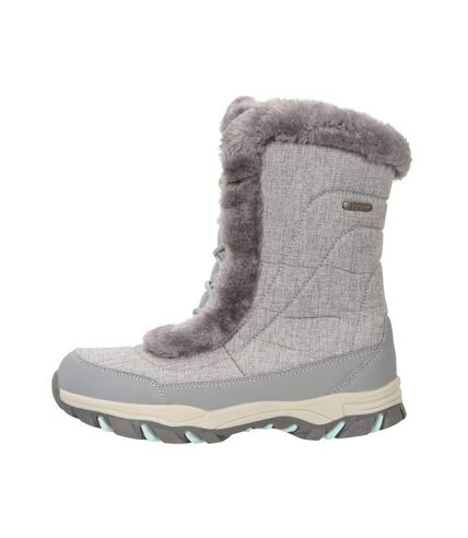 Womens/ladies ohio snow boots silver Mountain Warehouse