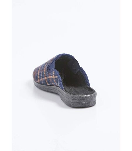 Chaussons mules largeur confort élastiqués
