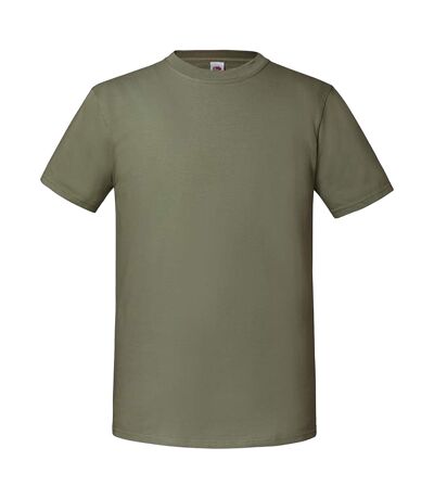 T-shirt Hommes Olive Fruit Of The Loom