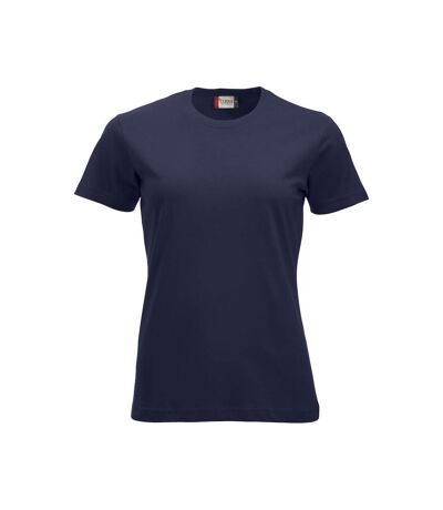 Clique Womens/Ladies New Classic T-Shirt (Dark Navy)