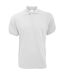 Polo À Manches Courtes Safran Homme Blanc B&C-2